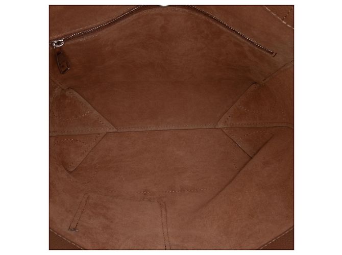 Louis Vuitton Steamer 30 in pelle di vitello LV Touch marrone - vista 4