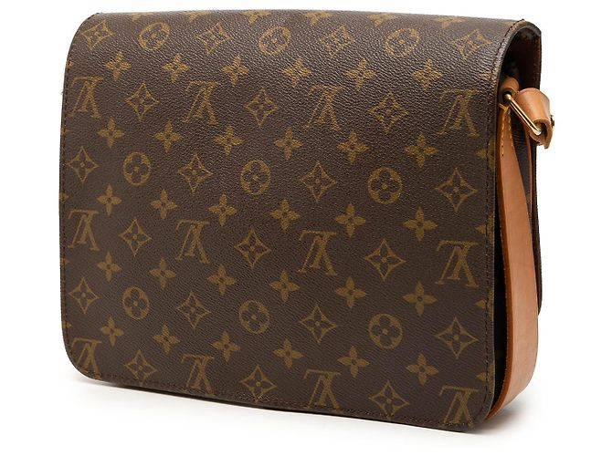 Louis Vuitton Marrone Monogram Cartouchiere GM - vista 2