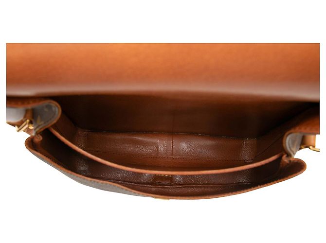 Louis Vuitton Marrone Monogram Cartouchiere GM - vista 4
