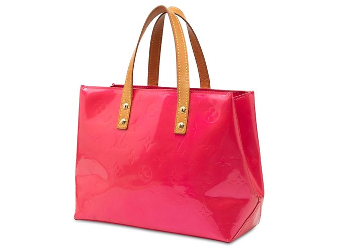 Louis Vuitton Pink Monogram Vernis Reade PM - view 2
