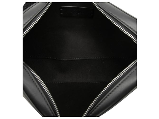 Valentino Crossbody-Tasche aus schwarzem Leder VLTN - Ansicht 4