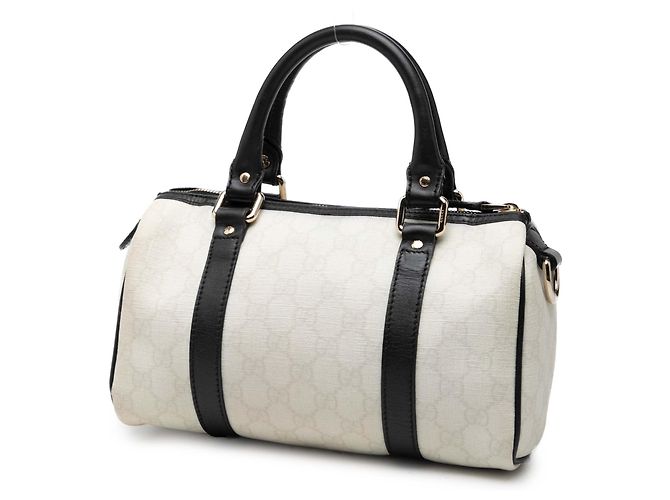 Borsa Boston Joy GG Supreme bianca piccola Gucci Bianco - vista 2