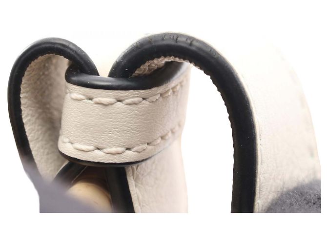 Borsa Tote LOEWE Beige Small Raffia Anagram - vista 5