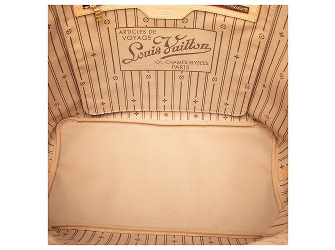 Louis Vuitton Marrom Monogram Neverfull GM - vista 4
