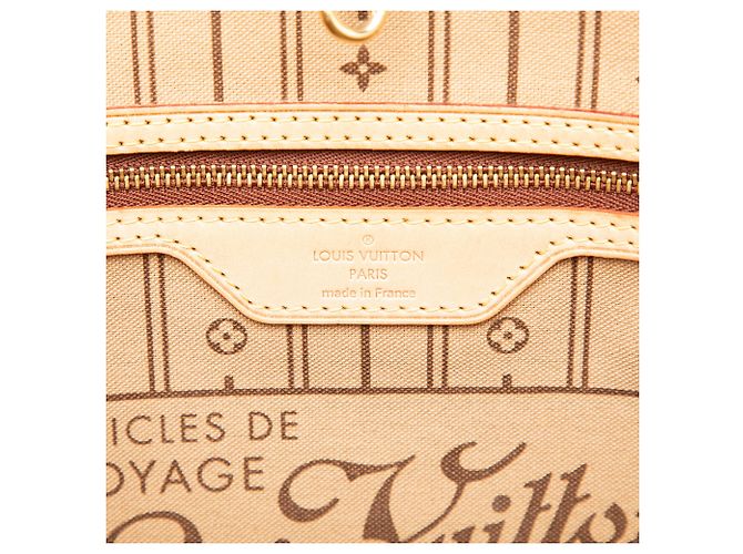 Louis Vuitton Marrom Monogram Neverfull GM - vista 5