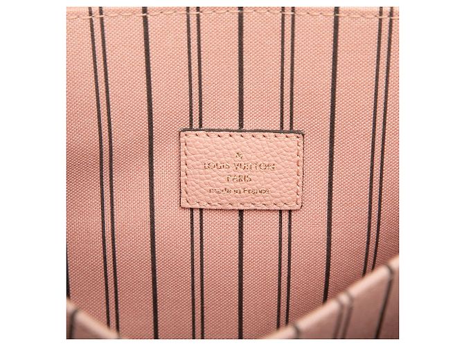 Louis Vuitton Pochette Metis in pelle Monogram Empreinte rosa - vista 5