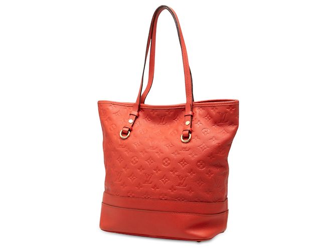Louis Vuitton Red Monogram Empreinte Citadine PM Rosso - vista 2