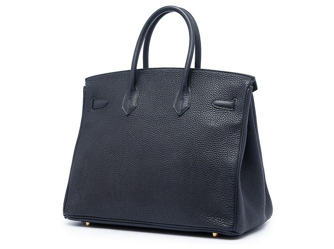 Hermès Blue Togo Birkin Retourne 35 Blu navy - vista 2
