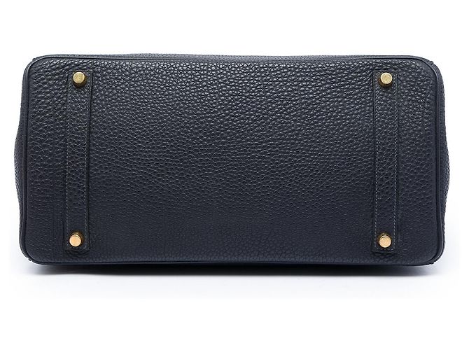 Hermès Blue Togo Birkin Retourne 35 Blu navy - vista 3