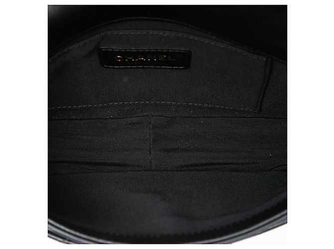 Chanel Black Medium Quilted Lambskin Private Affair Camellia Flap Nero - vista 4