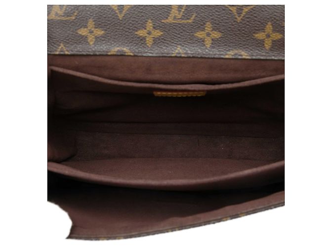 Louis Vuitton Pochette Metis Marrone Monogram - vista 4