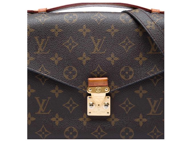Louis Vuitton Pochette Metis Marrone Monogram - vista 5