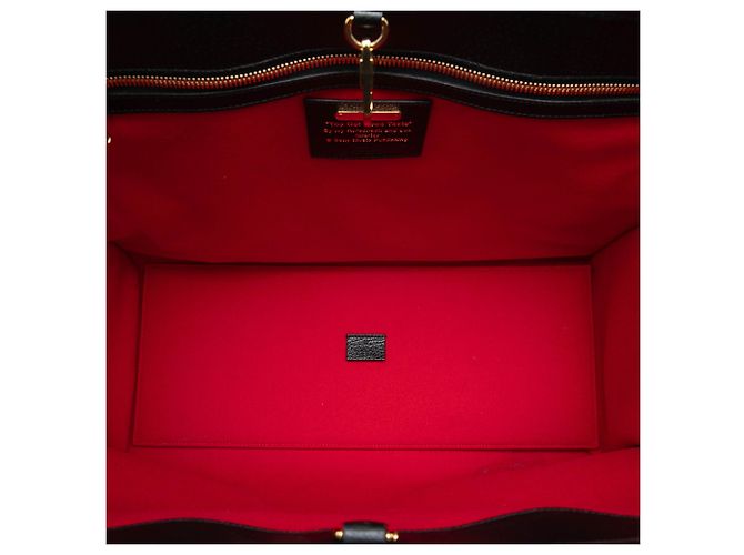 Gucci Red 100th Anniversary Filz-Einkaufstasche mit Kalbslederbesatz und Script-Logo Rot - Ansicht 4