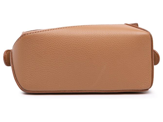 LOEWE Borsa Mini Puzzle in pelle di vitello marrone - vista 3