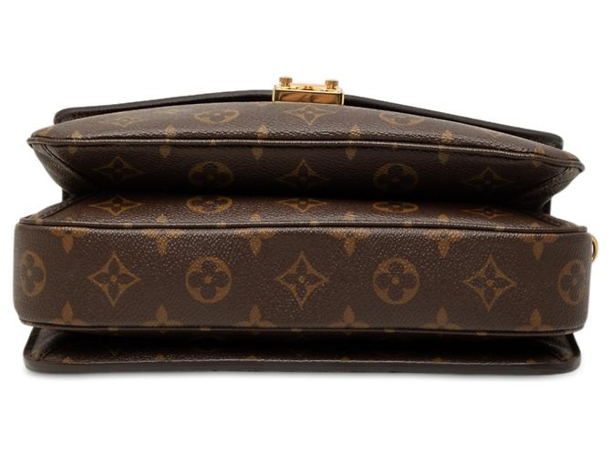 Louis Vuitton Marrone Monogram Pochette Metis - vista 3