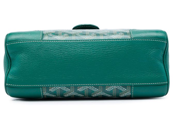 Goyard Verde Mini Goyardine Saigon Souple - vista 3