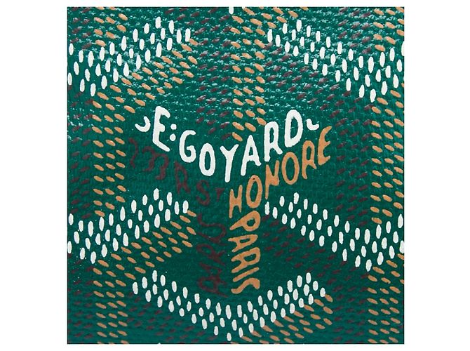 Goyard Verde Mini Goyardine Saigon Souple - vista 5