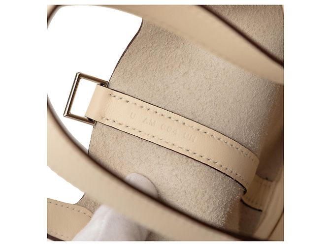 Hermès White Micro Swift Lucky Daisy Picotin Lock 14 Bianco Crudo - vista 6