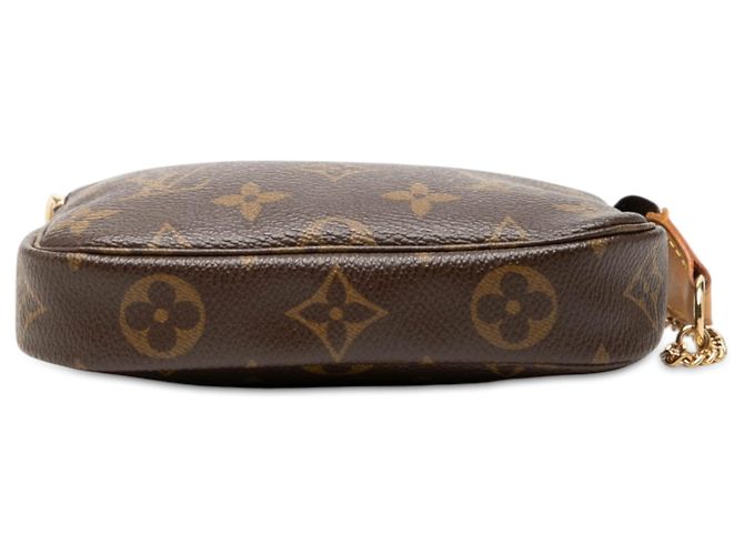 Louis Vuitton Marrone Monogram Mini Pochette Accessoires - vista 3