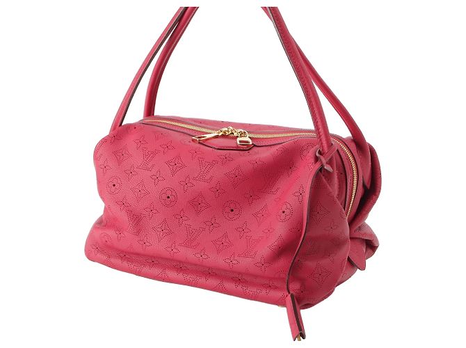 Louis Vuitton Red Monogram Mahina Galatea PM Rosso - vista 10