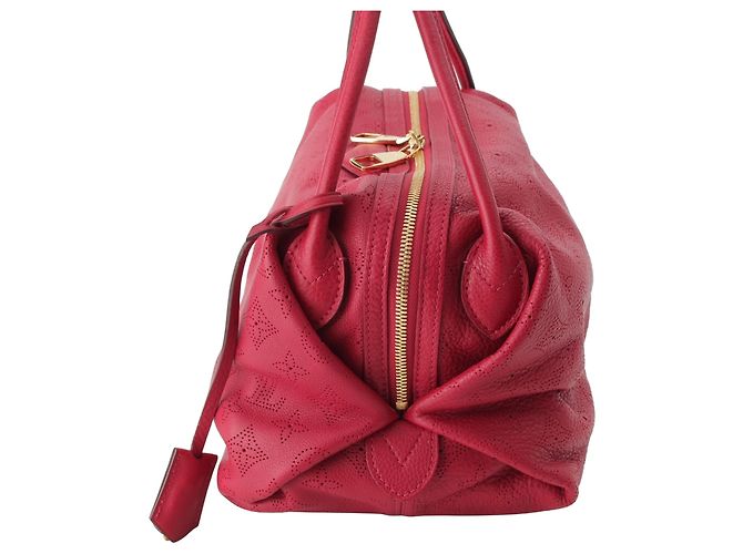 Louis Vuitton Red Monogram Mahina Galatea PM Rosso - vista 11