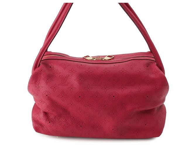 Louis Vuitton Red Monogram Mahina Galatea PM Rosso - vista 2