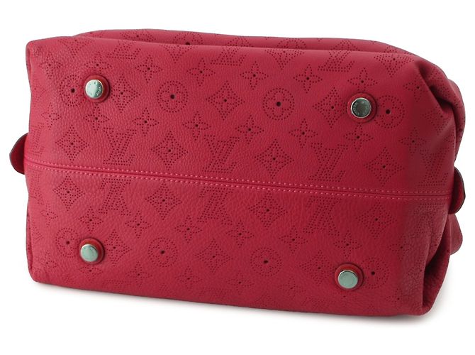 Louis Vuitton Red Monogram Mahina Galatea PM Rosso - vista 3