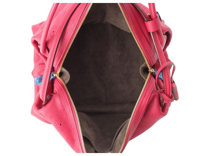 Louis Vuitton Red Monogram Mahina Galatea PM Rosso - vista 4