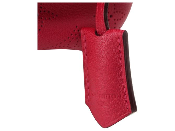 Louis Vuitton Red Monogram Mahina Galatea PM Rosso - vista 9