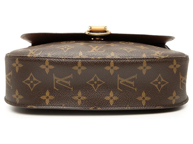 Louis Vuitton Marrone Monogram Saint Cloud GM - vista 3