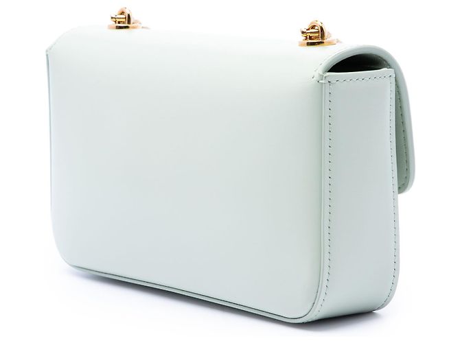 Céline Borsa a tracolla Celine Claude Triomphe in pelle di vitello lucida verde Verde chiaro - vista 2