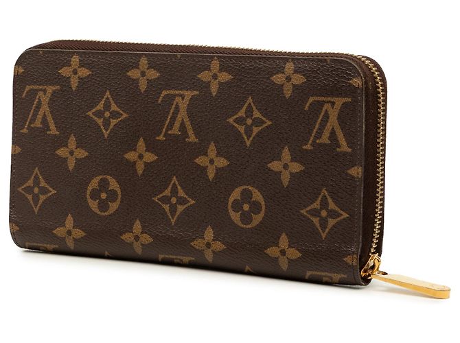 Cartera larga Zippy Monogram marrón Louis Vuitton Castaño - vista 2