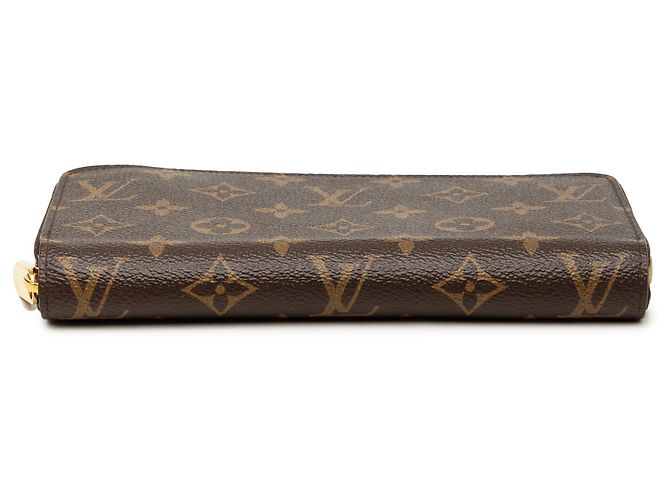 Cartera larga Zippy Monogram marrón Louis Vuitton Castaño - vista 3