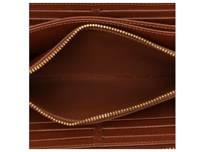 Cartera larga Zippy Monogram marrón Louis Vuitton Castaño - vista 4