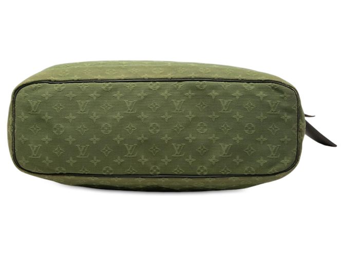 Louis Vuitton Lucille GM Mini Lin Monogram Verde - vista 3