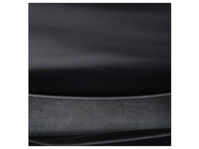 Hermès Black Mini Chevre Mysore Verrou Chaine Nero - vista 4