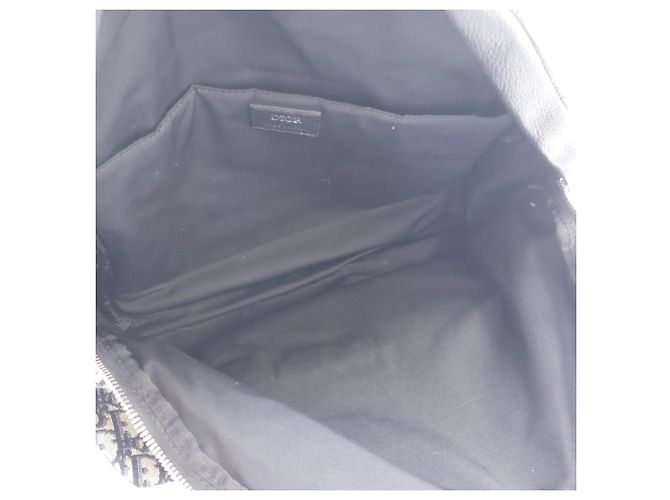 Dior Blue Oblique Canvas Rider Backpack Navy blue - view 6