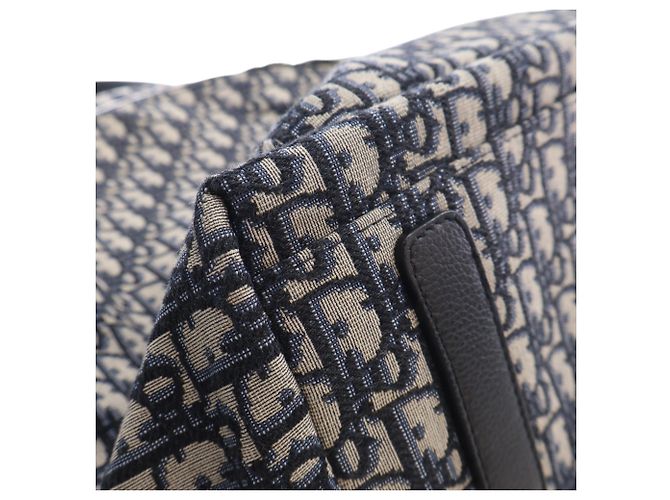 Dior Blue Oblique Canvas Rider Backpack Navy blue - view 9