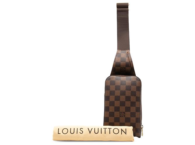 Louis Vuitton Marrone Damier Ebene Geronimos - vista 8