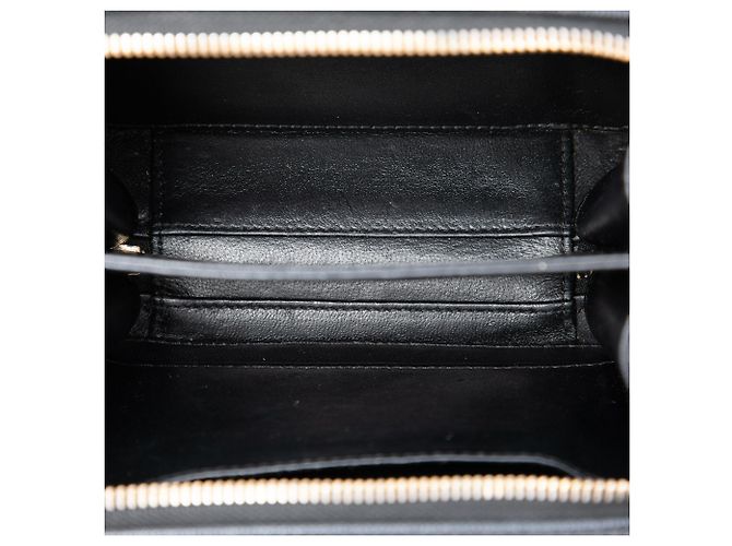 Vanity Beauty Case Chanel Black Small Caviar CC Filigree Nero - vista 4