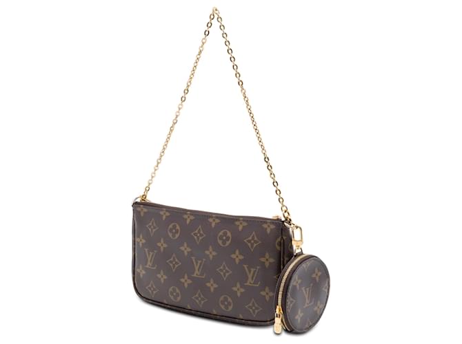 Louis Vuitton Marrone Monogram Multi Pochette Accessoires - vista 2