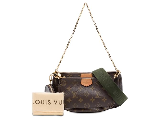 Louis Vuitton Marrone Monogram Multi Pochette Accessoires - vista 7
