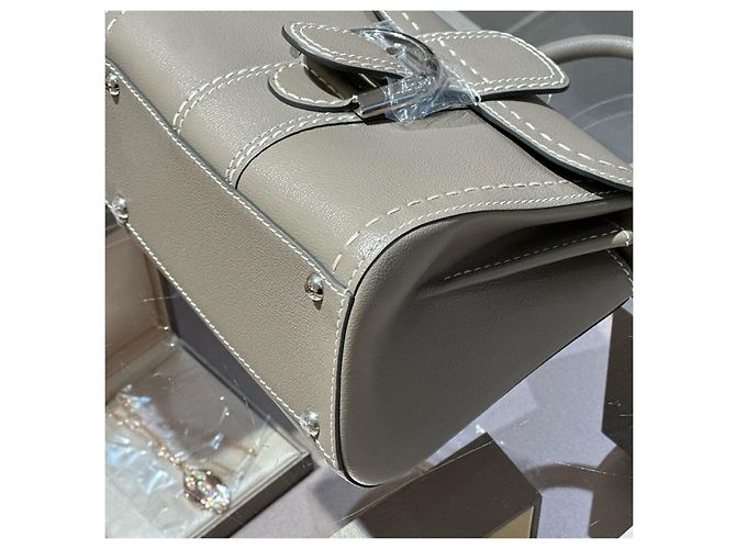 Mini borsa Delvaux Brilliant Beige - vista 6