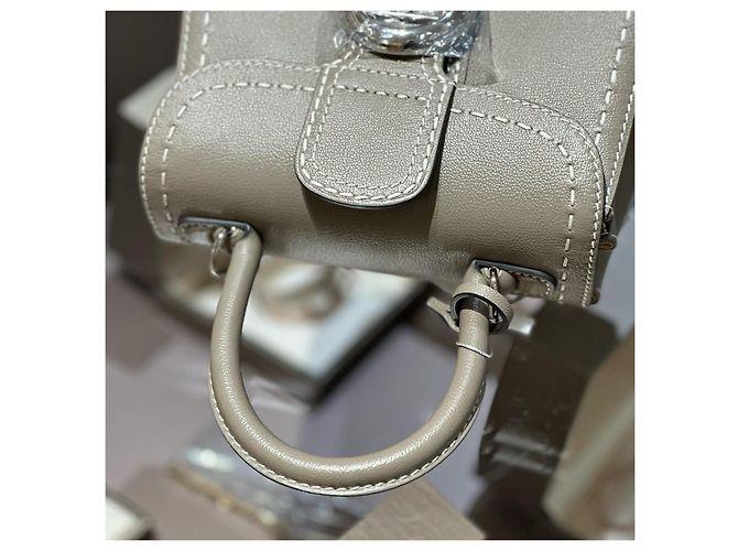 Mini borsa Delvaux Brilliant Beige - vista 8