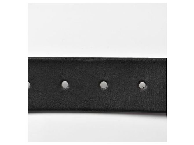 Salvatore Ferragamo Gancini Ledergürtel Braun Schwarz - Ansicht 7