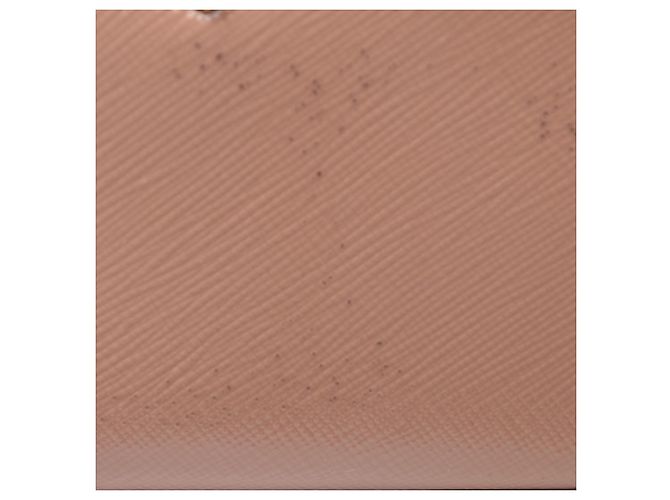 Monedero de charol Prada Beige - vista 11