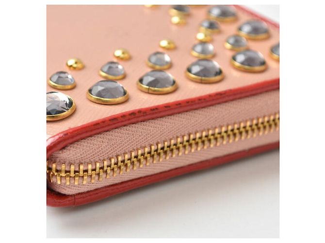 Monedero de charol Prada Beige - vista 12