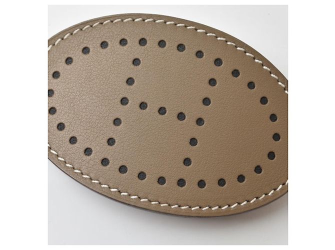 Hermès Hermes Evelyne Barrette in Etoupe Gray Taupe - vista 2