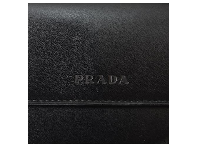 Prada Tri-fold Wallet in Schwarz - Ansicht 4