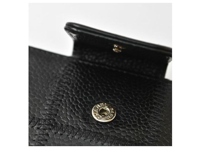 Chanel Bi-Fold Wallet Schwarz - Ansicht 16